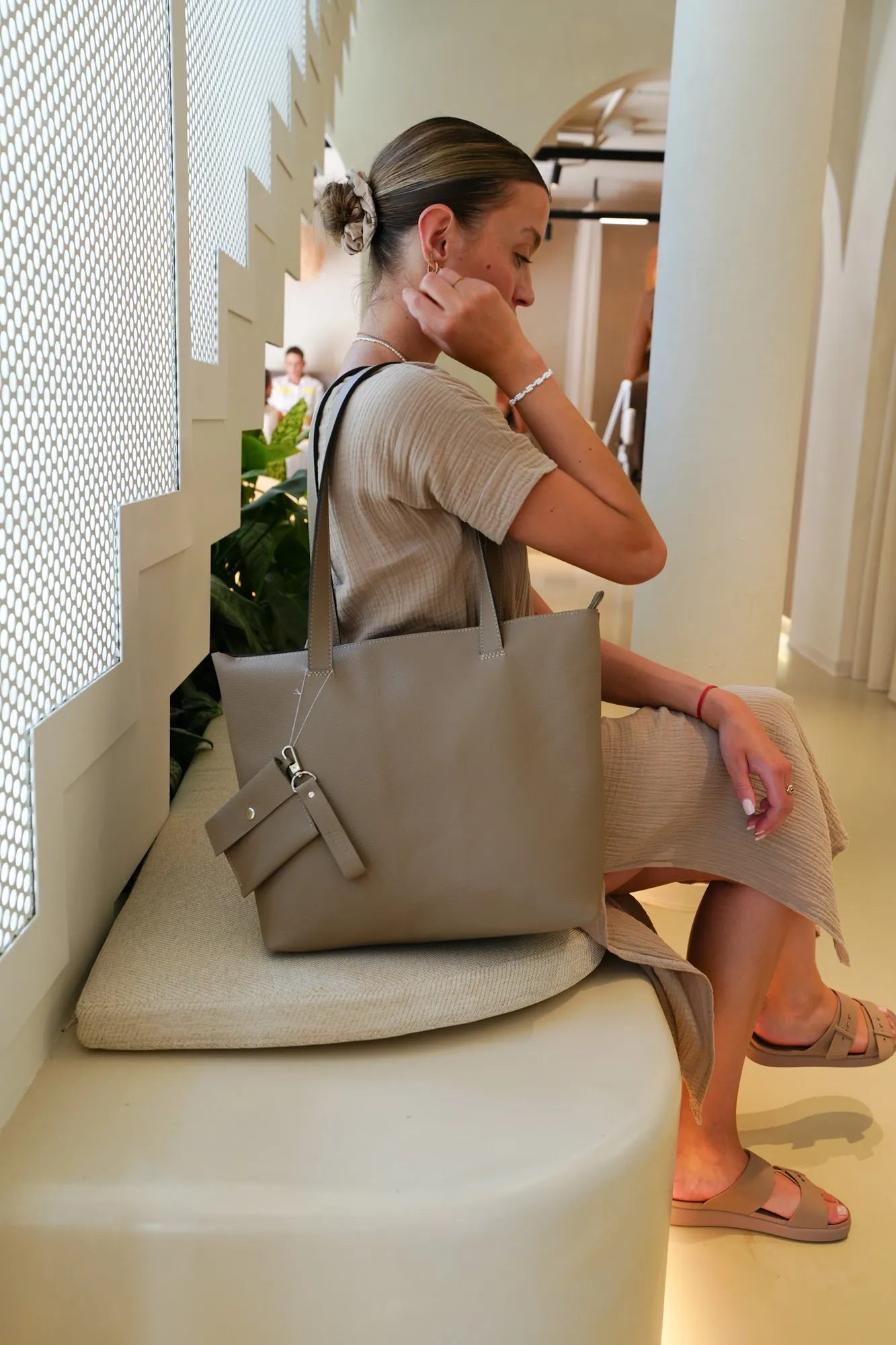 Shopperka Duna Street - bežová sample